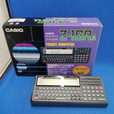 CASIO JUNK Vintage Komputer kieszonkowy Z-1GRA zainstalowany instrukcja i oryginalne pudełko, używany na sprzedaż  Wysyłka do Poland