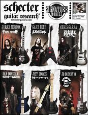 Série de guitarra Schecter Signature Jeff Loomis Dan Donegan Gary Holt JD Deservio, usado comprar usado  Enviando para Brazil