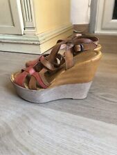 Scarpe con zeppa usato  Roma