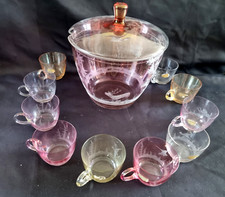 Bowle kristall service gebraucht kaufen  Monheim