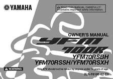 Yamaha owners manual for sale  Lexington