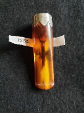 Amber silver cheroot for sale  MARKET RASEN