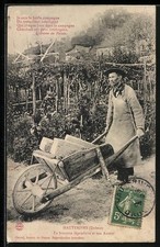 Cpa hauterives brouette d'occasion Cpa hauterives brouette d'occasion  Expédié en France