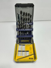 Conjunto de brocas IRWIN M35 conjunto de brocas de aço industrial cobalto, caixa de metal 2012, usado comprar usado  Enviando para Brazil
