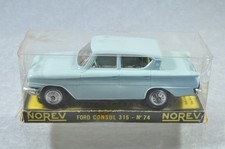 BK118 Ancien Norev #74 1:43 Ford Consul 315 en plastique bleu pale A/b, usado comprar usado  Enviando para Brazil