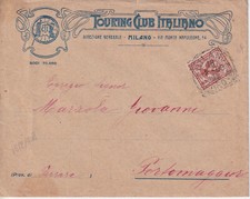 Lettera pubblicitaria touring usato  Catania