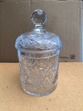 Vintage cut crystal for sale  PETERBOROUGH