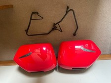 Italian red panniers for sale  PRESTON