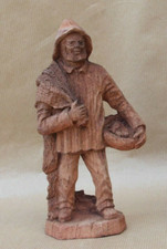 Statuette figurine pêcheur d'occasion  Beaurepaire