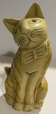 Whimsical wooden tabby for sale  Chesterfield