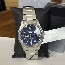 Relógio masculino SEIKO 5 automático aço inoxidável mostrador azul - SRPG29 MSRP: US$ 295 comprar usado  Enviando para Brazil