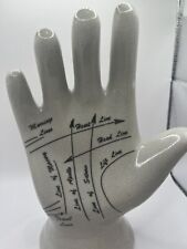Palmistry ceramic hand for sale  Redwood City