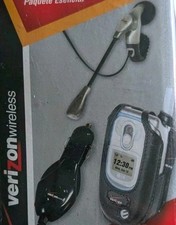 Pacote essencial sem fio Verizon fone de ouvido carregador de carro - sem estojo de couro , usado comprar usado  Enviando para Brazil