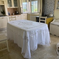 Coperta tovaglia ricamata usato  Varano de Melegari