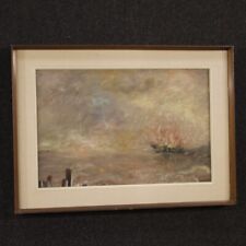 Tableau signé peinture usato  Italia