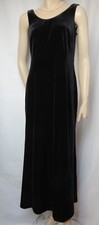 Abendkleid schwarz samt gebraucht kaufen  Bad Teinach-Zavelstein