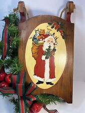 Vtg wooden sleigh for sale  Clinton