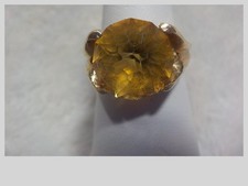 Citrine ring 10k for sale  Spring Hope