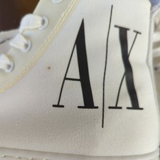 Tênis Armani Exchange cano alto tamanho 7 feminino BONS SAPATOS!!! negócio incrível... comprar usado  Enviando para Brazil