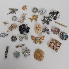 Broken brooches bundle for sale  LONDON