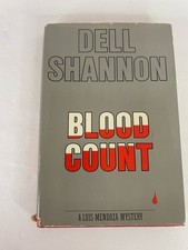 BLOOD COUNT by DELL SHANNON William Morrow 1986 Hardcover Book Club Edition….. comprar usado  Enviando para Brazil