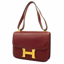 Bolsa de ombro HERMES Constance 23 caixa panturrilha ouro vermelho hardware 241028N comprar usado  Enviando para Brazil