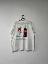 Camiseta masculina vintage Atlanta 1992-1996 Coca-Cola Jogos Olímpicos anos 90 tamanho XL comprar usado  Enviando para Brazil