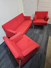 Kinnarps red sofa for sale  PORTSMOUTH