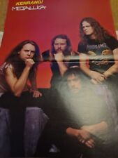 Vintage A3 Large METALLICA JASON NEWSTED / MUDHONEY POSTER KERRANG comprar usado  Enviando para Brazil