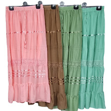 Cotton skirt maxi for sale  LONDON