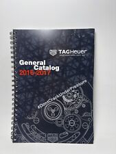 2016-2017 Swiss Tag Heuer relógio de pulso catálogo geral livreto inglês, usado comprar usado  Enviando para Brazil