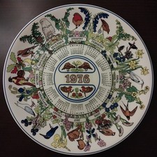 Wedgwood calendar plate for sale  La Follette