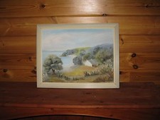 Framed scenic oil for sale  LONDON