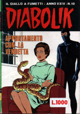 Diabolik prima edizione usato  Torino