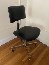 black chrome office chair for sale  Brookline