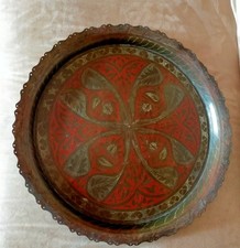 Vassoio vintage ottone usato  Corsico