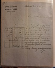 Ancienne facture biere d'occasion  Labergement-Sainte-Marie