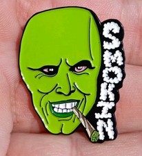 The MASK 1994 SMOKIN Jim Carrey Filme Personalizado PINO ESMALTE Engraçado Anos 90 Flex  comprar usado  Enviando para Brazil