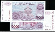 Croatia pr20 5000 d'occasion  Expédié en Belgium