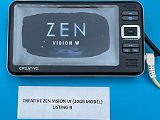 Creative zen vision for sale  Dothan