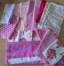 Assorted pink cotton for sale  HAVERHILL