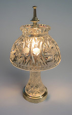 Vtg crystal lamp for sale  Wingo
