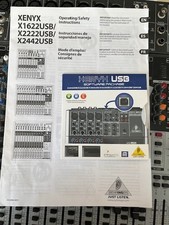 Behringer mixer xenyx for sale  PULBOROUGH
