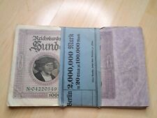 Bündel 100000 reichsmark gebraucht kaufen  Nittenau