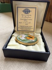 Moorcroft oval enamel for sale  CORSHAM