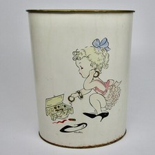 Vintage metal wastebasket for sale  Guilford
