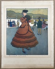 Gravure aquatinte art d'occasion  Paris II