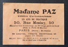 Carte visite madame d'occasion  Nantes-