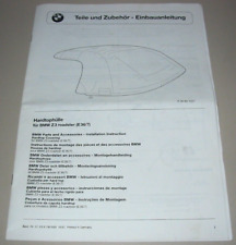 Einbauanleitung hardtop bmw gebraucht kaufen  Schortens