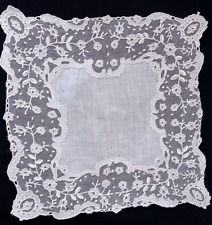 Antique bridal handkerchief d'occasion  Expédié en Belgium